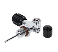 Jrudjsnhhty 5000Psi 3/4-14NPS G3/4 Válvula Reductora de Cilindro de Válvula de Tanque de Buceo de Alta Presión para Yugo/DIN