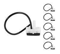 Jrudjsnhhty 6PCS Dx4 Tapa del Cabezal de ImpresióN EstacióN de Tapado Superior Solvente para SP 540 300 VP540 RS640 540 SJ745 540 Impresora Unidad Limpia