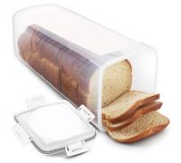 Jrudjsnhhty Caja para Conservar Pan: Recipiente Hermético para Almacenar Pan y Tostadas para la Cocina, Práctico Recipiente para Conservar el Pan B