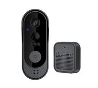 Jrudjsnhhty Cámara de Timbre WiFi con Detección de Movimiento de Visión y Videollamada Remota para el Hogar Apartamento Puerta Mirilla Visor