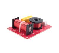Jrudjsnhhty Crossover de Altavoz de 130W Divisor de Frecuencia de 8 Ohmios Alto-Bajo de 2 VíAs para Altavoz de 6 Pulgadas