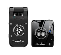 Jrudjsnhhty de Transmisión de Monitor de Auriculares Inalámbrico de 2,4 GHz, Transmisor y Receptor de Auriculares de Audio de Escenario