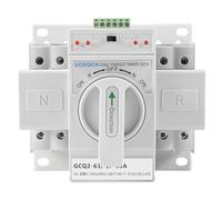 Jrudjsnhhty Dual EnergÍA Interruptor De Transferencia AutomÁTica Interruptor 2P63A Interruptor De Engranaje Clase Cb Ats Casa MonofÁSica 220V