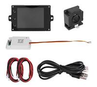 Jrudjsnhhty Hall DC 500V 200A Medidor de Voltaje InaláMbrico AmperíMetro 2,4 Pulgadas Pantalla a Color Capacidad Detector de Potencia Probador