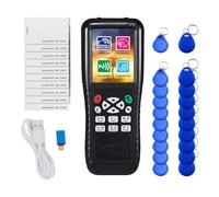Jrudjsnhhty Lector de Copiadora de Tarjetas RFID NFC, Lector de Tarjetas Inteligentes NFC, Copiadora RFID, VersióN en IngléS ICopy X100 NFC ID IC Reader
