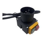 Jrudjsnhhty Máquina Cortadora de Troncos con Interruptor de Botón Electromagnético KOA7 250 V 12A HCK3T