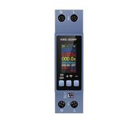 Jrudjsnhhty Medidor de Energía TUYA WIFI con Montaje en Riel DIN, Voltímetro Digital, Amperímetro, Vatímetro, CA 100-290 V, Medidor de Potencia KWh, Control Remoto
