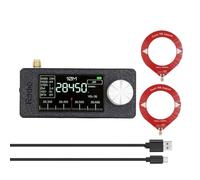 Jrudjsnhhty Mini Receptor de Radio SI4732, 10 KHz-180 MHz, Portátil, con Antena de Bucle, Radio Am, FM, HF, SW, MW, VHF.