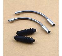Jrudjsnhhty Mountain Bike V Brake Noodles Botas de Goma Cable Guide Bend Tube Pipe Sleeves Protector Manguera Freno Bicicleta Accesorios