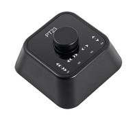 Jrudjsnhhty Pasador de PáGina InaláMbrico Bluetooth, Pedal de Interruptor Personalizado Recargable para TeléFono, Partituras de MúSica ElectróNica, Libros ElectróNicos, Negro