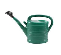 Jrudjsnhhty Regadera con Verde 10 Litros 2 Galones JardíN de Flores Botella de Agua Hervidor de Agua con Manejar Boca Larga
