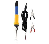 Jrudjsnhhty Soldador PortáTil de 12 V CC, BateríA de Coche de Bajo Voltaje, Herramientas de ReparacióN de Retrabajo de Soldadura de 60 W con Cilp