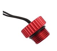 Jrudjsnhhty VáLvula de Tanque DIN de Buceo Tapa Roscada 5/8-14NPS Tapa Antipolvo Protector de TapóN de Polvo Cubierta de ProteccióN del Regulador del Tanque Azul