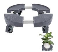 JRUKM Rodillo para plantas redondo, diámetro 39-52 cm, ajustable