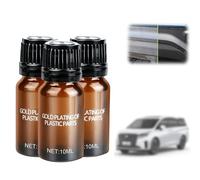 JRYGAC 3 Piezas Renovador Plasticos Coche, Restaurador de Plasticos Coche 10 ml, Reparador Plasticos Coche Secado Rápido, Hidratador de Plasticos Coche, para Paneles Instrumentos, Paneles Puertas