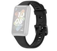 JRYXDS 2 Piezas Correas Para Huawei Band 7 Correa De Reemplazo, Correa De Silicona Deportiva Impermeable Y Transpirable Compatible Con Pulsera Huawei Band 7 Strandard & 7 Nfc