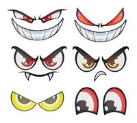 JRYXDS 6 Piezas Pegatinas Autoadhesivas Ojos Reflectantes Para Robot Cortacésped Decorativas Divertidas Resistentes Intemperie Decoración Pegatinas Para Coches Cascos Moto Para Mejorar Visión Nocturna