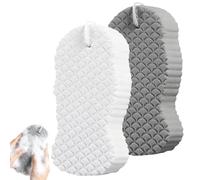 JRYXDS Esponja De Baño Exfoliante, 2025 Nuevo Ultra Soft Bath Body Shower Esponja Exfoliante De Baño Esponja, Removedor De Piel Muerto Reutilizable Para Adultos, Niños Y Mujeres (2 Unidades)