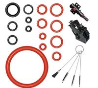 JRYXDS Juego De 15 Anillos De Sellado Para Philips Saeco, O-Rings De Silicona Para Válvula De Soporte, Válvula De Vapor, Grupo De Infusión, Válvula De Salida, Compatible Con Cafeteras Philips Saeco Sp