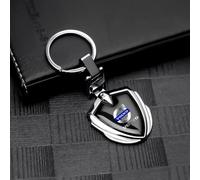 JRZCXGZX Llavero de aleación de Zinc 3D con diseño de Coche, Llavero de Moda para Hombre, Regalo para Volvo S40 S80L S60 S90 XC40 XC60 XC90 V40 V60 V90 V70 C30 C40,Black Style-A