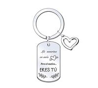 JRZDFXS Regalo pareja Llavero de Parejas y Novios originales llavero de pareja casa llavero personalizado de pareja Regalo de San Valentín regalo aniversario para parejas (4)