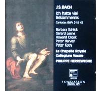 JS Bach – Cantates BWV 21 y 42 – Harmonia Mundi