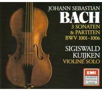 JS Bach : Sonates et Partitas pour violon seul