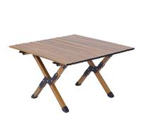 JS Ellie Mesa de Camping portátil de Metal, se Puede Utilizar al Aire Libre o en casa, Mesa Plegable para Rollos de Huevo, Adecuada para reuniones de Amigos, barbacoas, picnics, Playa B 60cm