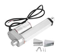 JS TGZ U1 actuador lineal eléctrico cuerpo de aluminio 30mm s 300N 12VDC IP45 para cama eléctrica sofá soporte varilla de elevación marco de cámara (Carrera 100 mm)