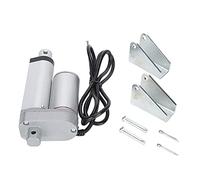 JS TGZ U1 Motor Putter eléctrico, actuador lineal eléctrico con soporte de montaje, actuador de aleación de aluminio de carrera de 50 mm de empuje 750N para barcos, automóviles, (12 V CC.)