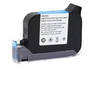 JS10 JS10M Cartucho de Tinta de solvente Eco para Impresora de Mano térmica Compatible con una Impresora de Fecha de caducidad portátil de 600 ppi 12. Codador de inyección de Tinta de 7 mm(JS10-Red)