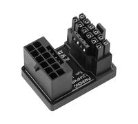 JSADZKJ 12VHPWR ATX3.0 PCI-E 5.0 Power Adapter,16P a 16P Up 180 Grados Adaptador de Tarjeta Gráfica Módulo ATX3.0 16Pin Macho a Hembra Adaptador de Alimentación para Tarjeta Gráfica 4090 5090Ti de 16