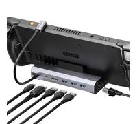 JSAUX 6 en 1 Docking Station para Steam Deck/OLED/ROG Ally X/Legion Go
