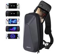 JSAUX Bolsa Sling para Steam Deck (OLED)/ROG Xbox Ally X (2025)/Xbox Ally/ROG Ally (X), Funda de Transporte con Carcasa Rígida, Bolsa Crossbody de Accesorios para Viajes - BG0105X