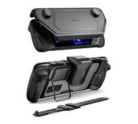 JSAUX ModCase Compatible con Steam Deck, PC0104 Funda Modular con Accesorios: Protectora, Cubierta Frontal, Ventilador Enfriamiento, Soporte Metálico y Correa - Set de Enfriamiento