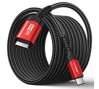 JSAUX USB C to HDMI Cable 4M (4K @ 60Hz), Type C to HDMI Cable | Cable Tipo C a HDMI 2.0, Compatible con iPhone 18/17/16 Pro Max, MacBook Air/Pro, iPad Pro, Surface Pro, Galaxy S26/S25, Dell