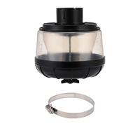 JSCARLIFE Filtro ciclónico para coche, tubo de aspiración de coche, filtro ciclónico universal para esnórquel de aspiración, prefiltro de aire, filtro de entrada de aire, vaso de arena (2,5