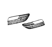 JSDFX Reemplazar la cubierta la luz Para A3 Para Hatchback 2013 2014 2015 2016 Malla De Panal Estilo Parachoques Delantero Cubierta Luz Antiniebla Parrillas Rejilla