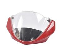 JSDHFQ Cubierta para Parabrisas De Motocicleta Carenado para Parabrisas para D&ucati Monster 696 795 796 M1100, Color Rojo