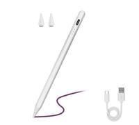 Jsdoin Lápiz capacitivo para Apple iPad con rechazo de palma, función de inclinación, lápiz capacitivo para iPad compatible con iPad 2019-2023 Apple iPad 6ª ~ 9ª iPad Mini 6/5ª generación, iPad Air