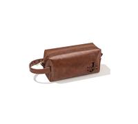 JSENGIFT Neceser personalizado con nombre, regalo para hombres, aniversario, Navidad, San Valentín, día del padre, regalos de cumpleaños para marido, papá, abuelo, hermano, hijo, bolsa de aseo de