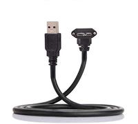 jser 1,2 m Micro USB acodado a 90 Grado de montaje de tornillo para cable de datos 3.0 para Industrial cámara