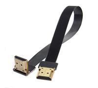 JSER CYFPV FPV - Cable plano HDMI macho a HDMI 90D macho HDTV FPC para FPV HDTV Multicopter fotografía aérea (0,2 m)