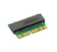 JSER - Tarjeta conversora de 12+16 pines de 2014 o 2015 a SSD M.2 NGFF M-Key para A1493, A1502, A1465, A1466