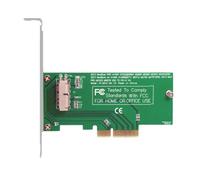 JSER Tarjeta convertidora PCI Express PCI-E a SSD AHCI NVME de 12+16 pines para Mac Pro Air 2013, 2014 y 2015 (modelos A1493, A1502, A1465 y A1466).