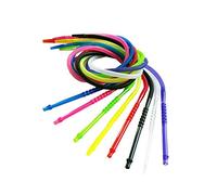 JSG Pack Mangueras de Cachimba Higiene Desechables (Antivirus) de plástico Para Todo Tipo de cachimba, Tubo Shisha Hookah Boquillas 5 Colores (5)