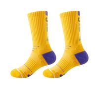 JSGHGDF 1 par de calcetines deportivos reforzados y cómodos con textura de algodón, adecuados para hacer ejercicio, para padres e hijos