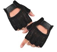 JSGHGDF 1 par de Guantes para Jugadores de Campo, Guantes de Campo para Bicicletas, Guantes de Gimnasio para Ciclismo y Motocicleta, para Deportes Aire y Ciclismo, Fitness con Medio Dedo
