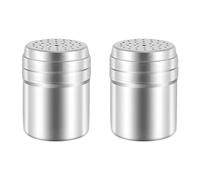 JSGHGDF 2 dispensadores de harina portátiles para almacenamiento de condimentos para camping, picnics y actividades de cocina al aire libre, agitador portátil de condimentos