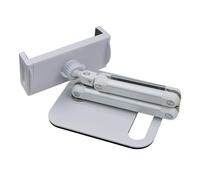 JSGHGDF Abrazadera de montaje para tabletas en ángulo múltiple para pantallas pequeñas de hasta 25,3 cm con cuatro ejes y base resistente para tabletas ergonómicas